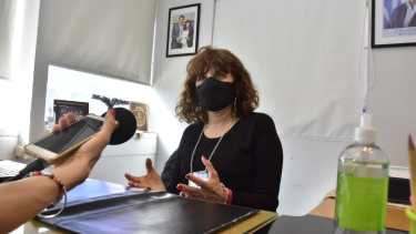 La secretaria de Capacitación y Empleo, María Pasqualini. Foto: Prensa Municipal