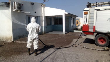 Las tareas se realizaron en las diferentes comisarías y unidades especiales. Fotos: gentileza.