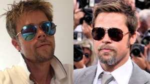Es albañil y se hizo famoso por su parecido a Brad Pitt