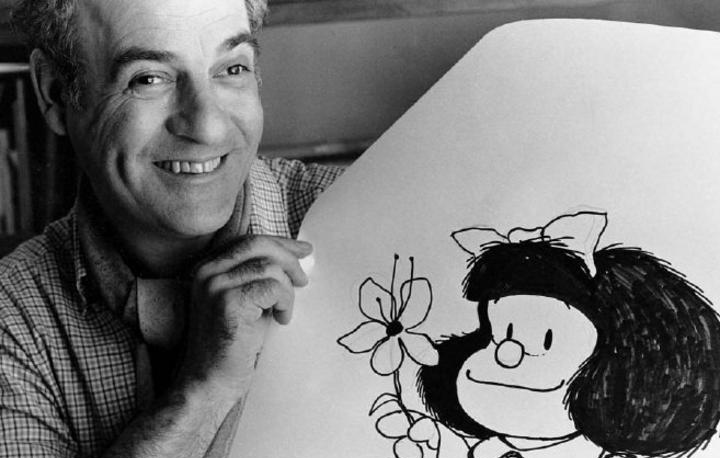 Falleció Quino, el creador de Mafalda. 