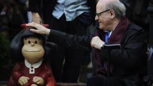 Quino y el reconocimiento del mundo, en imágenes