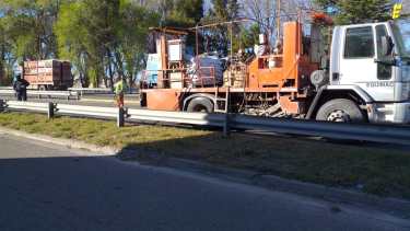 Comenzaron las obras de reparación de la ruta 22 en Regina