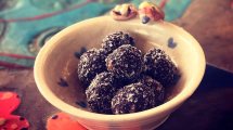 Imagen de Audioreceta de trufas de maní libres de gluten