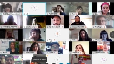 Unter realizó el plenario de Secretario Generales. Foto: gentileza.