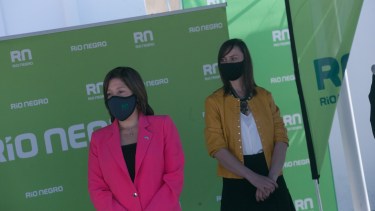 Viedma - 28/09/2020. Asuncion de Gaaston Perez Esteban Como Fiscal de Estado de Rio negro y Betiana Minor como Ministra de Seguridad.

foto : pablo leguizamon