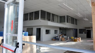 La obra pública no arranca en Viedma y lo sufren los afiliados a la Uocra. Foto: Marcelo Ochoa