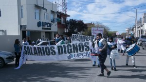 UPCN vuelve a marchar en Viedma previo a la definición de la paritaria