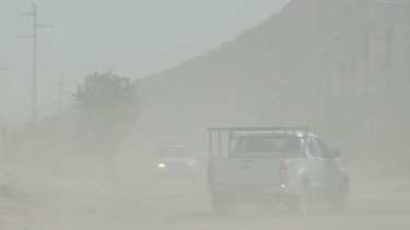 En Nequén capital la ráfagas llegaron a los 87km/h. (Foto: Yamil Regules)