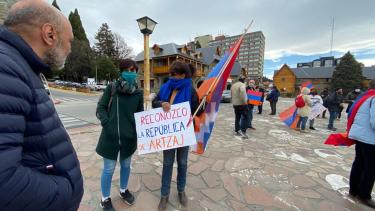 Se concentraron esta tarde en el Centro Cívico. Foto: gentileza
