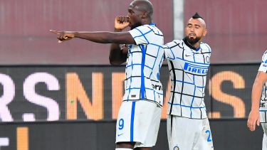 Lukaku abrió el marcador en el triunfo de Inter ante Genoa. (Foto: AP)