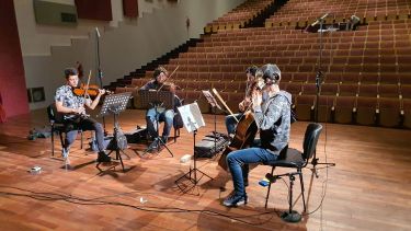 Dedicado a los enfermos de Covid, el concierto tendrá proyección en monitores del Hospital Pedro Mogillansky.