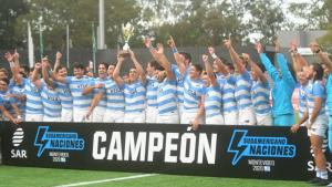 Argentina XV logró el título en el Sudamericano de rugby