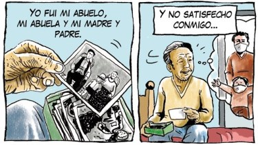 La tira de Chelo Candia: «El viaje de la vida»