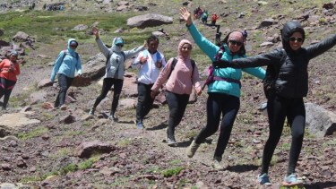 Huinganco tiene todo para ser la capital provincial del senderismo de montaña