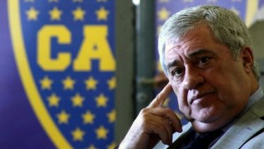 El actual presidente del xeneize hizo referencia a la gestión de Daniel Angelici.