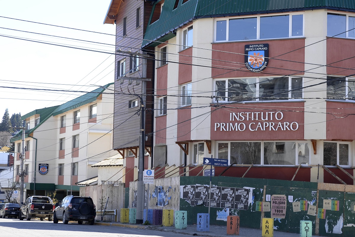 El colegio alemán Primo Capraro de Bariloche es uno de los beneficiados.