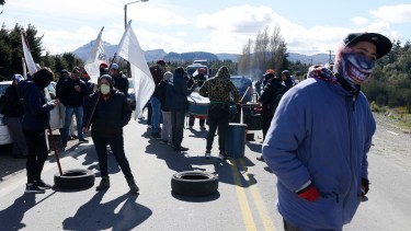 Uthgra se suma a las manifestaciones en las calles de Bariloche ante la llegada de Javier Milei. Foto: Archivo