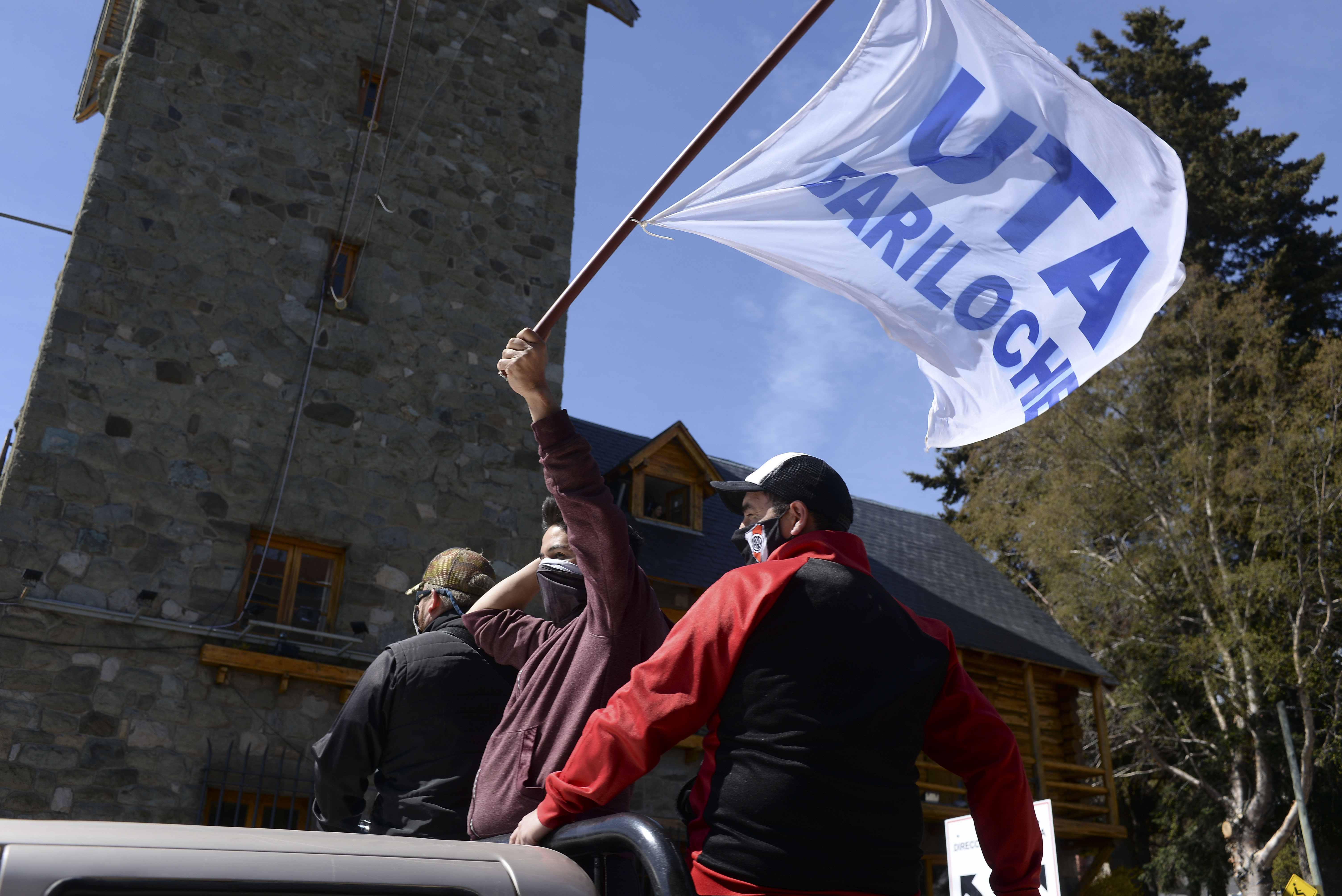 Mañana será la décima jornada de paro de transporte en Bariloche. Foto: archivo
