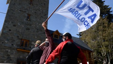 Mañana será la décima jornada de paro de transporte en Bariloche. Foto: archivo