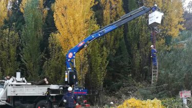 Se anunciaron tareas de mantenimiento. Plottier y Senillosa tendrán cortes del servicio eléctrico. (Foto: EPEN)