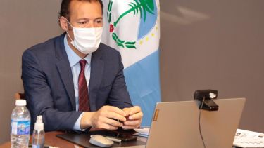 El gobernador participó el jueves de la reunión con el presidente y sus pares de otras provincias. Foto: gentileza.