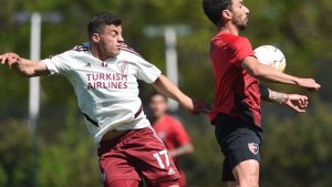 Scocco y un amistoso a pura ley del ex contra River