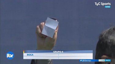 La televisión nunca llegó a tomar con claridad los nombres de los equipos.