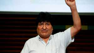 Evo Morales: «Vamos a levantar a Bolivia»