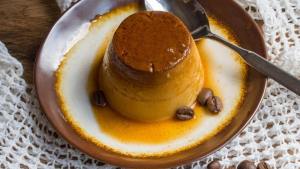 Audio receta flan de café por Julieta Marmorato