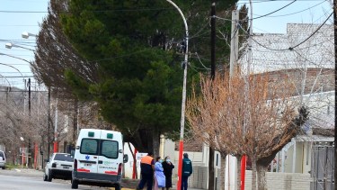 A través del hospital de Chichinales se hacen los testeos a vecinos de  la localidad. (Foto Néstor Salas)