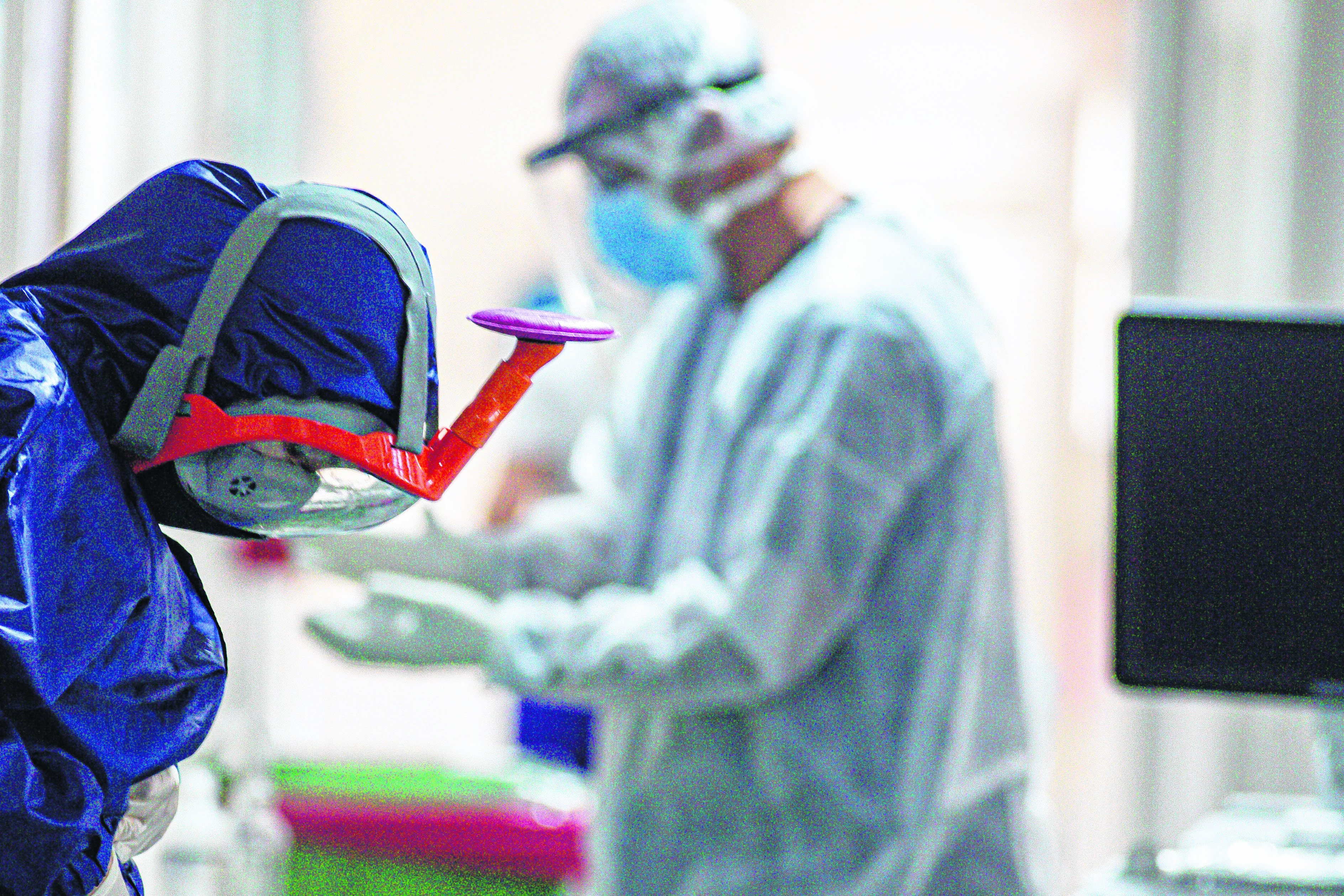 Un 45% de la planta activa de enfermería del hospital de Roca ya se enfermó de covid-19. 