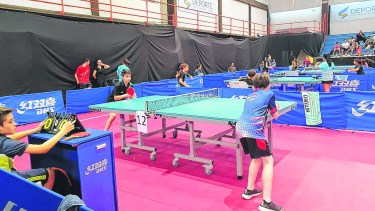 La pandemia complicó los entrenamientos de los jugadores de tenis de mesa que quieren volver al ruedo. Gentileza