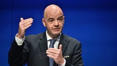 El presidente de FIFA habló hoy ante la prensa, en la previa de la final del Mundial. 