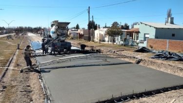 Se ejecuta un ambicioso plan de obras que incluye 80 cuadra de pavimento. Foto: gentileza.