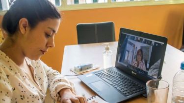 La intendenta Yamila Direne (UCR), asumió el 10 de diciembre pasado. Foto: gentileza.