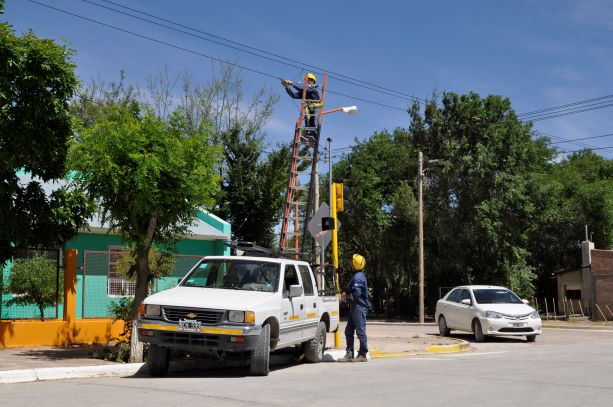 En Sierra Colorada mejorará la red existente y ampliará el servicio a nuevos loteos. Foto: José Mellado.