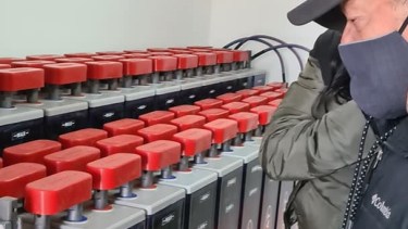El nuevo sistema incluyó a instalación de baterías. Foto: gentileza.