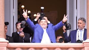 Maradona: «Fui, soy y siempre seré peronista»