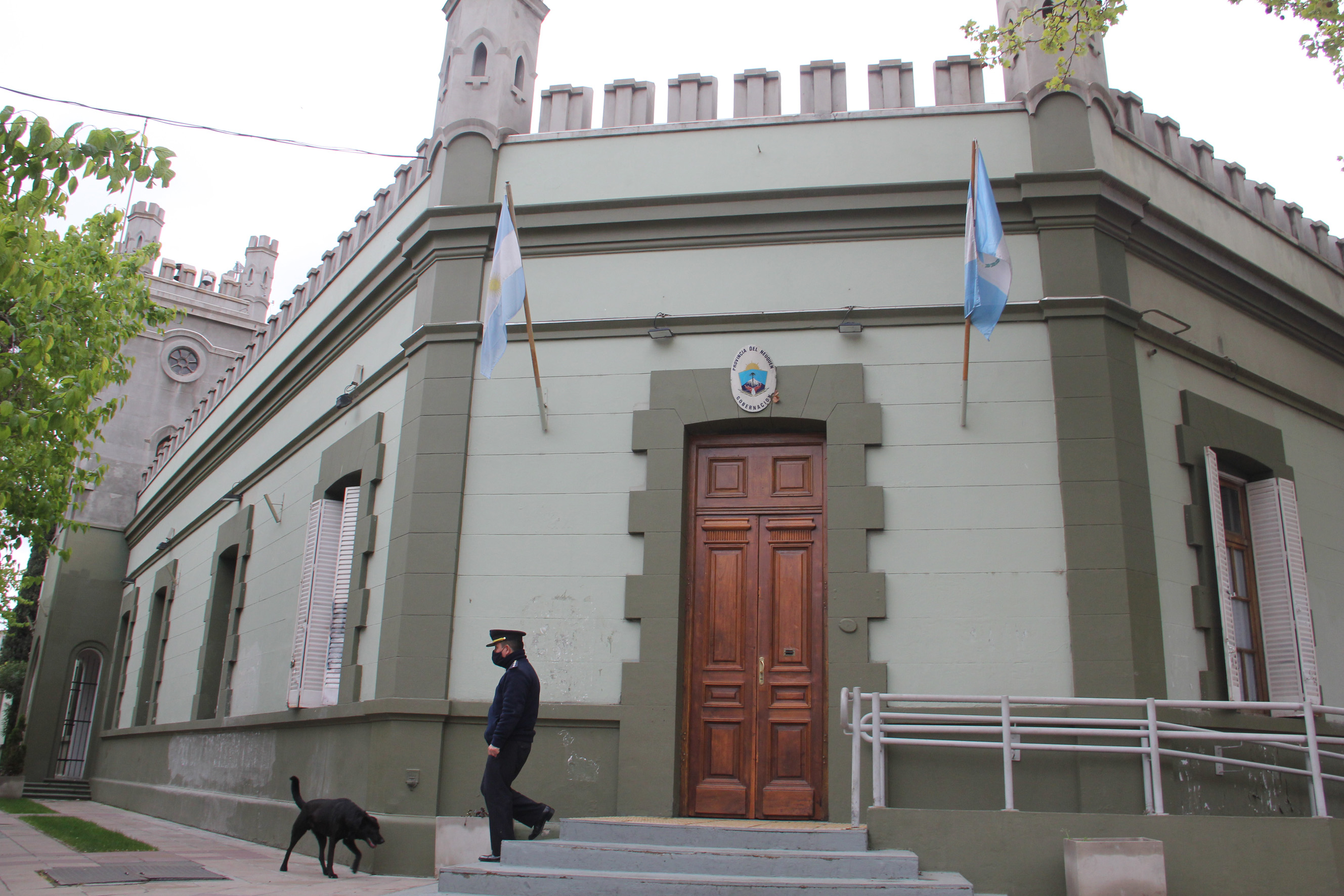 Referentes de las tomas de Neuquén entregarán una nota con sus reclamos en Casa de Gobierno.  Foto: Archivo Oscar Livera.