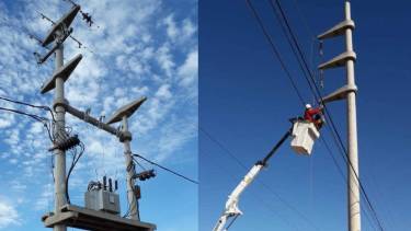 Edersa realiza tareas de mantenimiento en Catriel. Foto: Gentileza