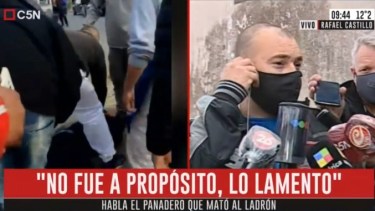 Panadero mató a un ladrón: «Estoy arrepentido de lo que hice, no soy un asesino»