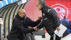En un partidazo, el Leeds de Bielsa y el Manchester City de Guardiola quedaron a mano