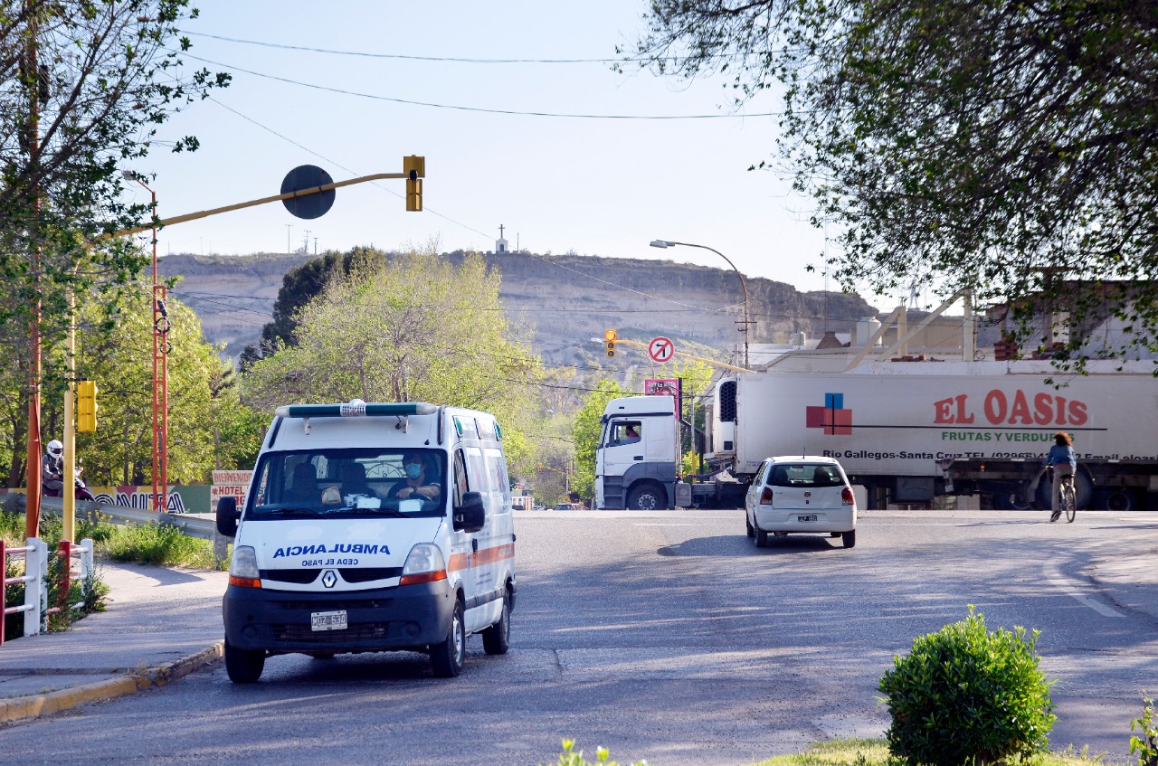 En San Martín y Ruta 22 se instalará un semáforo sonoro. (Foto Néstor Salas)