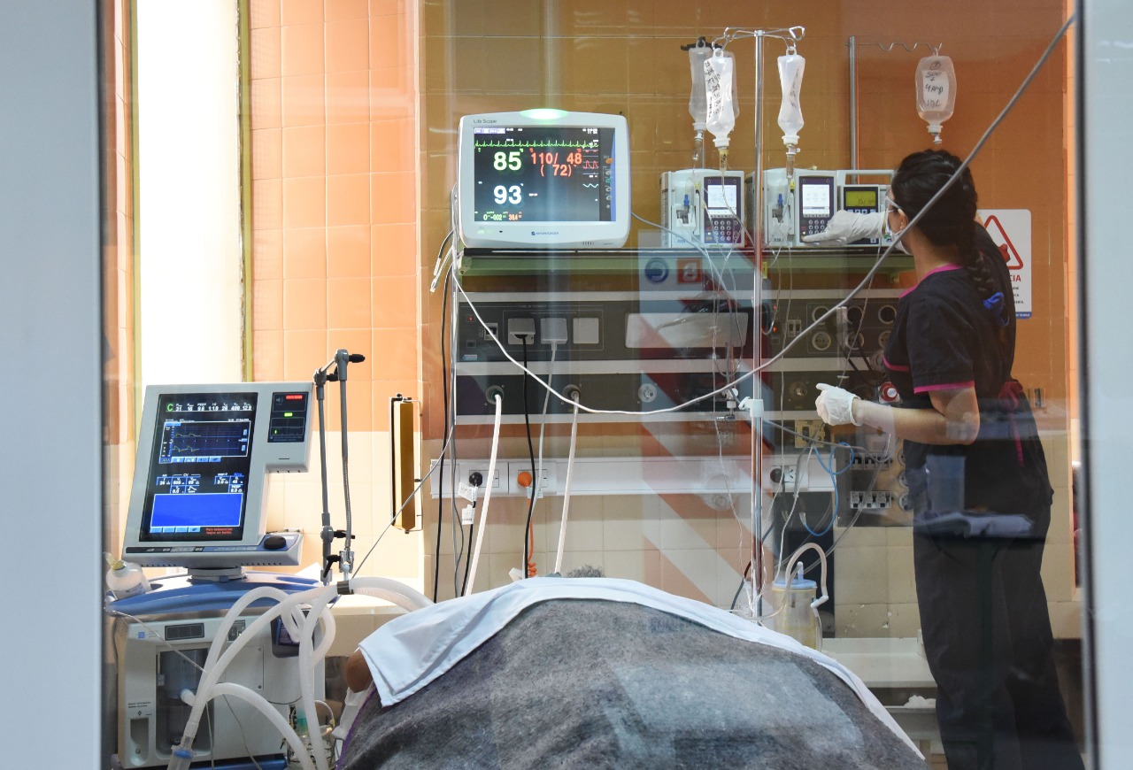 La ocupación de terapia intensiva está en 99% desde hace semanas en Neuquén. Foto: Archivo. 
