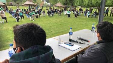 El plenario reunió hoy a 190 delegados de la capital. Foto: gentileza.