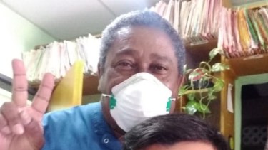 Conte tenía 63 años. Estuvo enfermo de covid-19 en julio.  