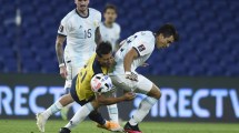 Imagen de ¿Cómo jugó el Huevo Acuña contra Ecuador?