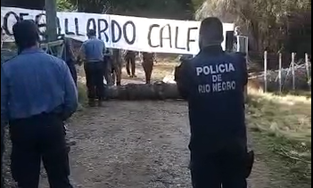 La orden desalojo en el predio privado de El Foyel debe ejecutarse de día. 