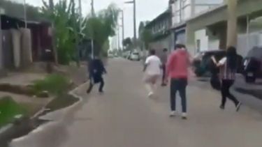 Video: matarifes golpearon a activistas que daban el último adiós a las vacas