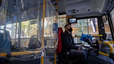 Choferes reclaman una recomposición salarial. 